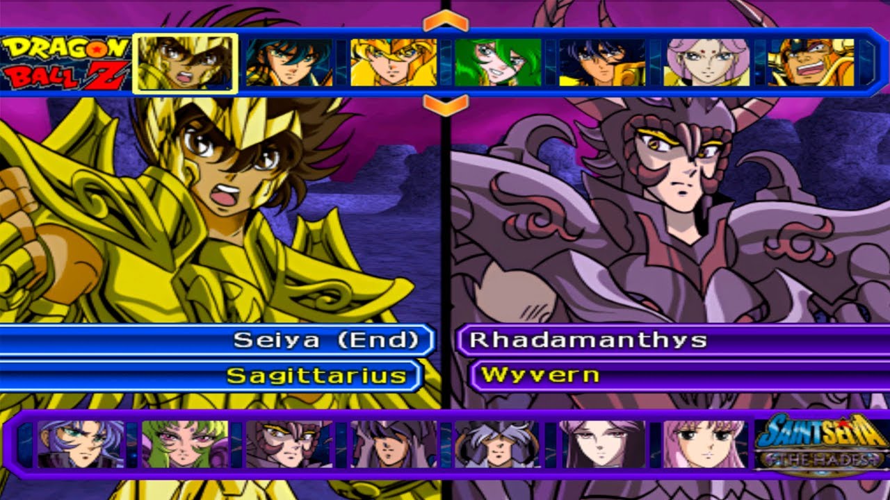 LIVE Dragon Ball VS Saint seiya Budokai Tenkaichi (ISO LIBERADA AMANHÃ)