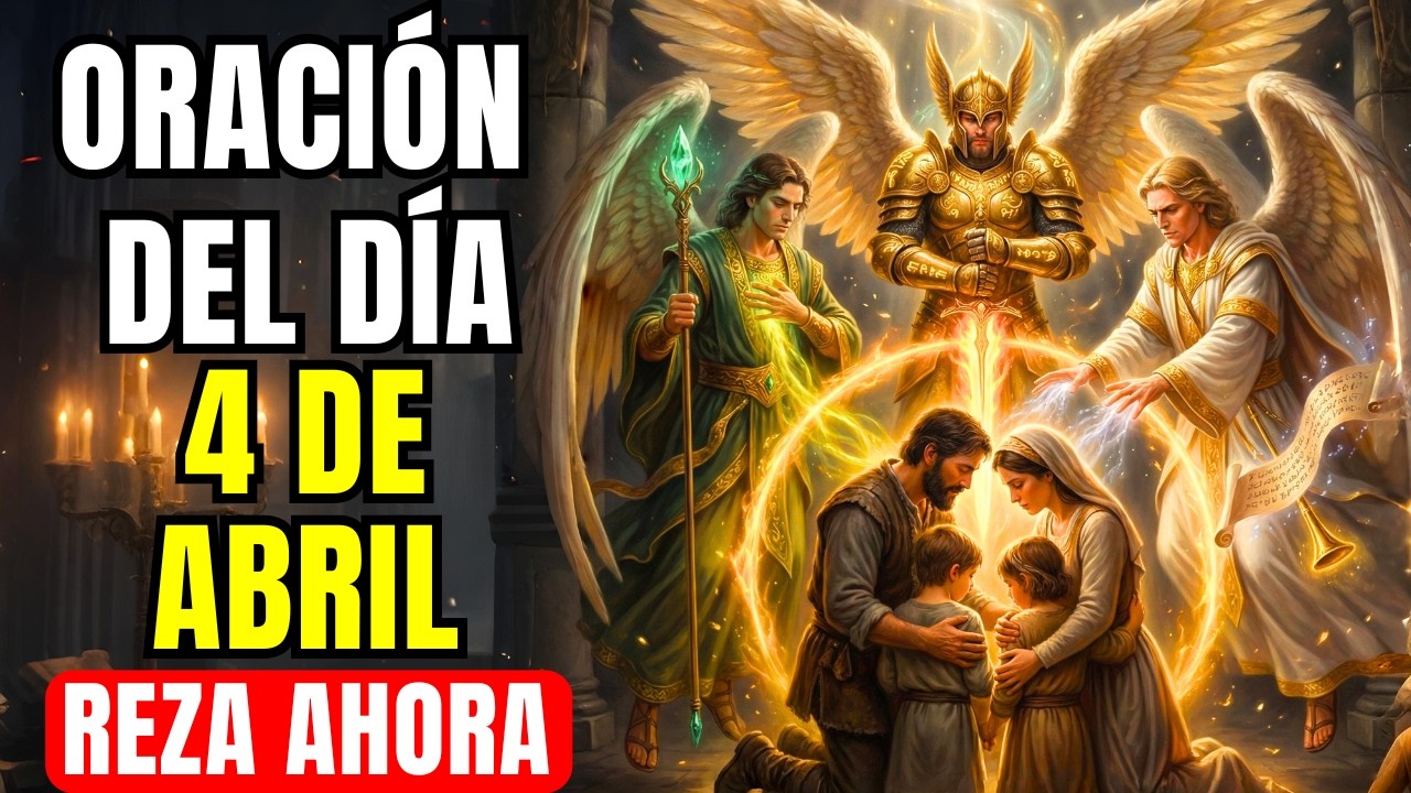 Oración de los 3 Arcángeles que EXPULSAN Todo Mal de tu Familia HOY — Reza Conmigo