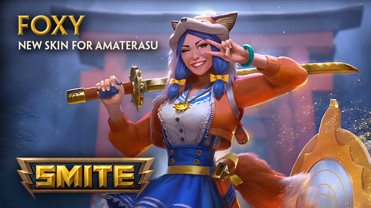 SMITE - New Skin for Amaterasu - Foxy