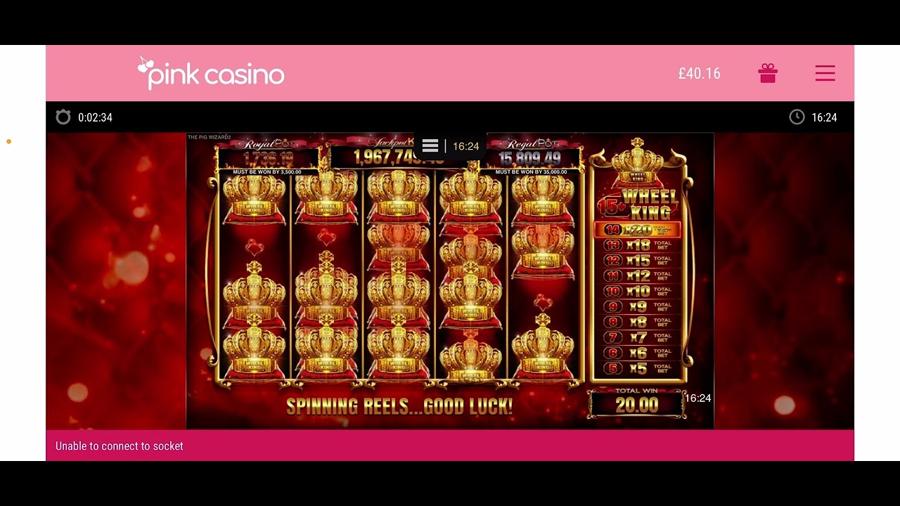 Jackpot King Feature- &pound;1 Play