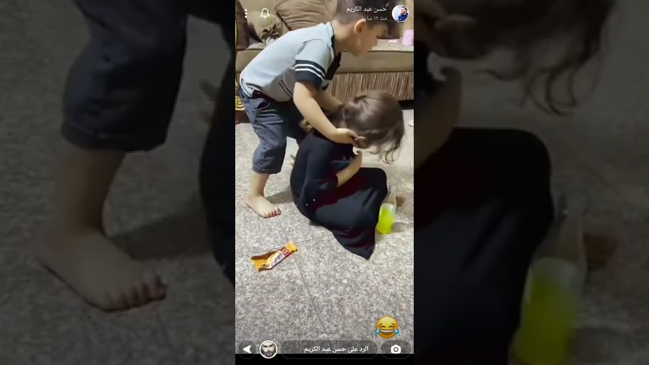 سناب حسن عبد الكريم قوقيه ويه ابن اخوه 😂