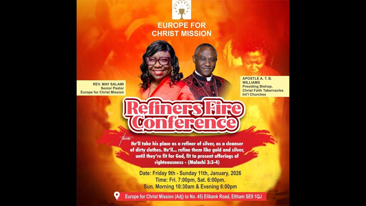 Refiners Fire Conference | Day 3 | Reverend May Salami & Apostle A.T.B Williams