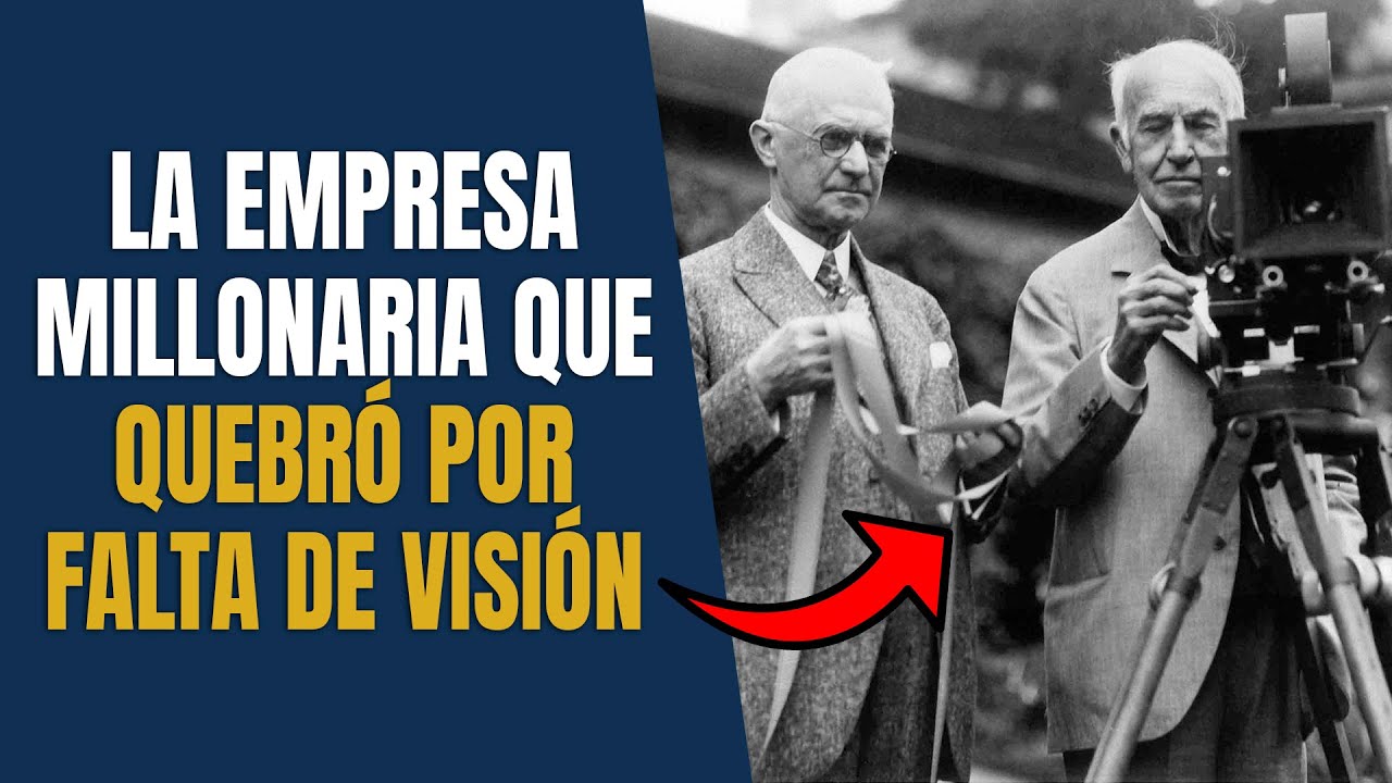 La Empresa Millonaria que Quebró por Falta de Visión | La Historia de Kodak 📷📝