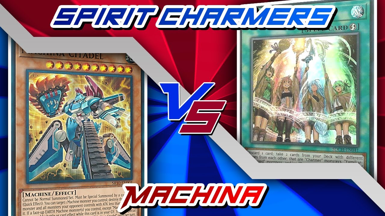 YU-GI-OH! TCG | DUELO SINGULAR ENTRE ESTRUTURAIS | MECHANIZED MADNESS VS SPIRIT CHARMERS!