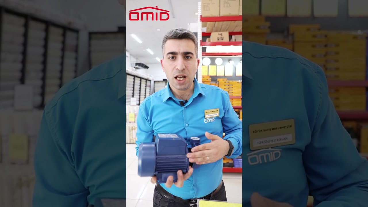 Su nasosları m&uuml;nasib qiymətlərlə OMİD-də!