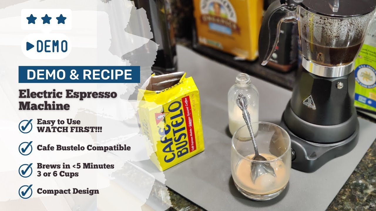 WATCH FIRST! LAOION Cuban Coffee Maker Demo - Don't make the mistake I did! #Recipe inside