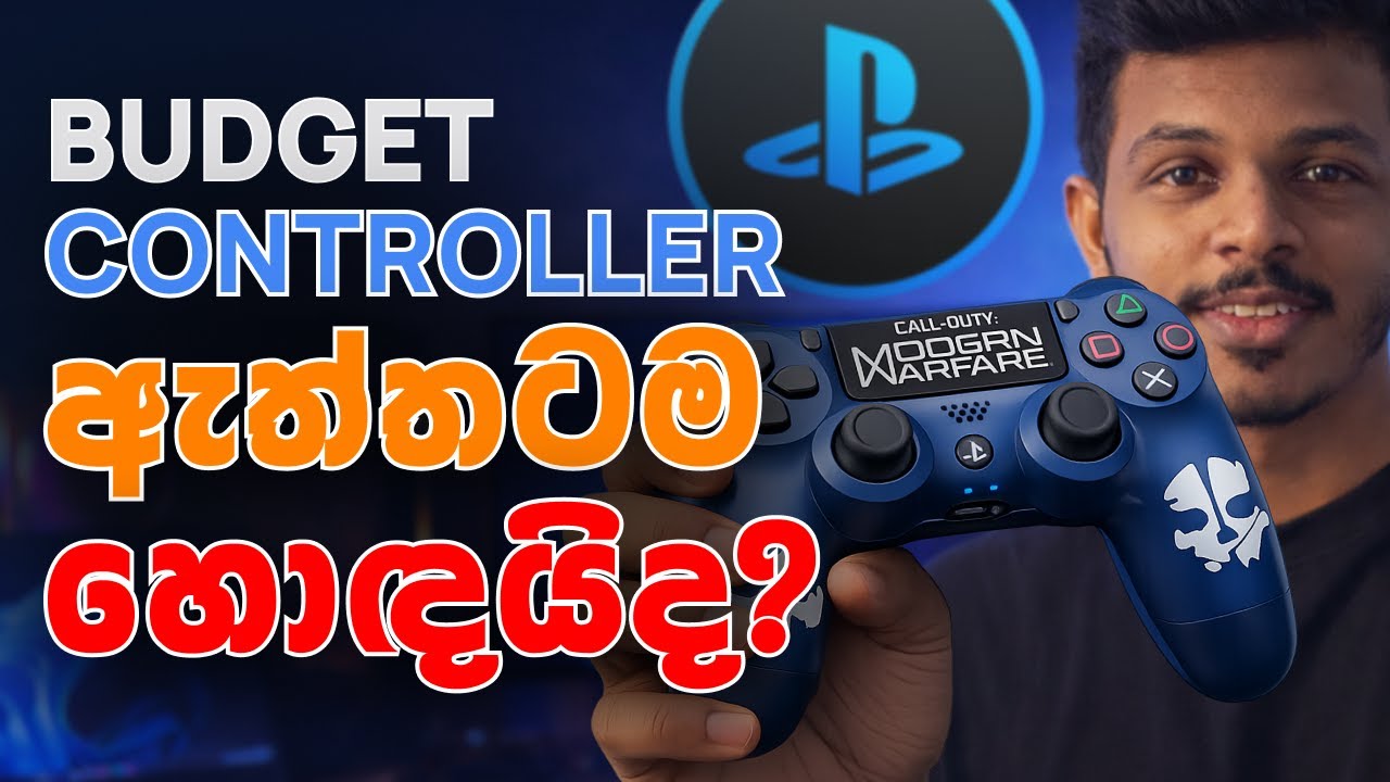 Sony DualShock 4 Wireless Controller Sinhala Review 2026 | Best Budget Wireless PC Gaming Controller
