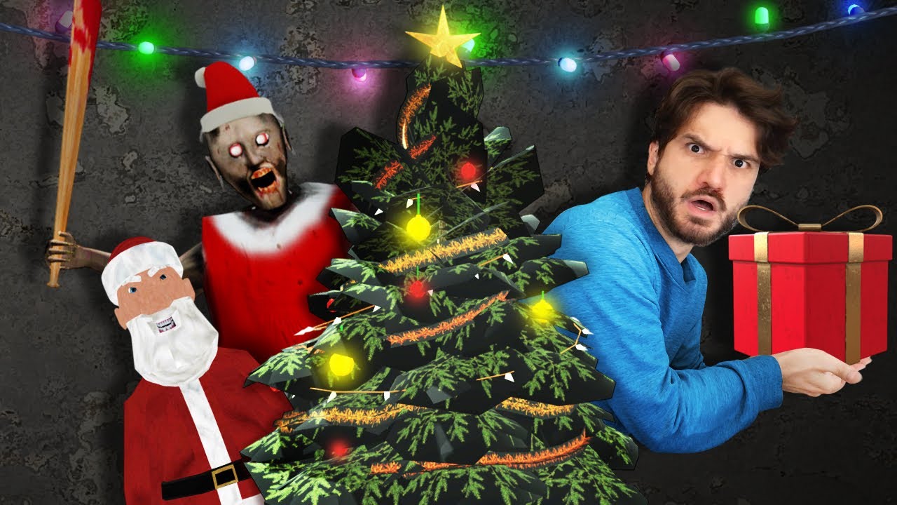 A NOVA ATUALIZAÇÃO OFICIAL DE NATAL DA GRANNY! (FUGA PELO CARRO E PELA PORTA)