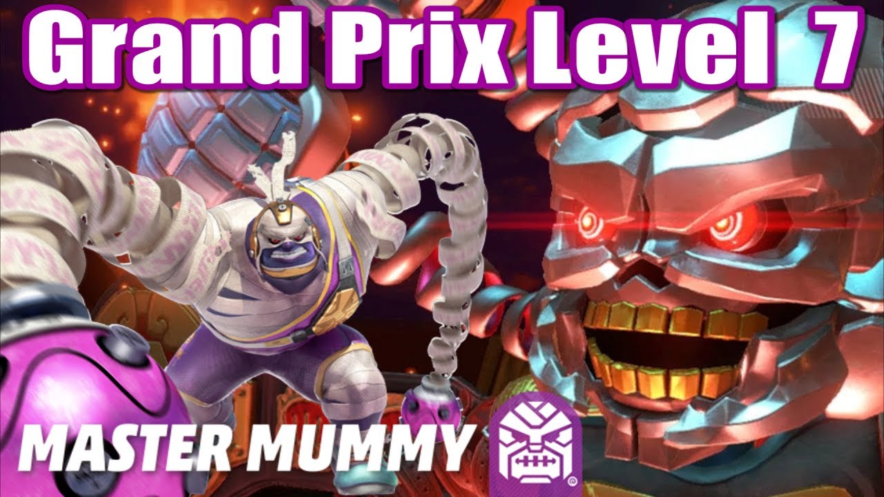 ARMS Grand Prix Level 7: Master Mummy Default Arms (Max Brass & Hedlok)