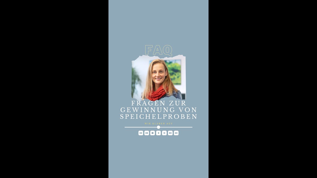 Fragen zur Gewinnung von Speichelproben