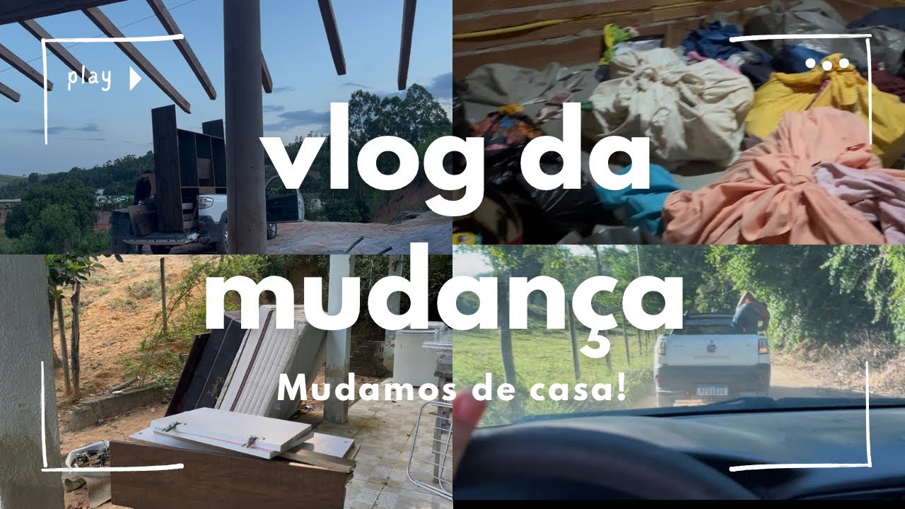 COMEÇAMOS A MUDANÇA PRA CASA NOVA! (Foi um caos 📦)