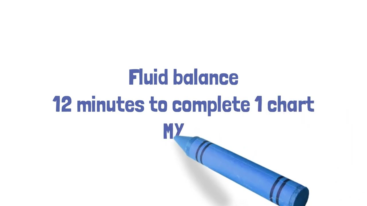 Fluid balance for OSCE