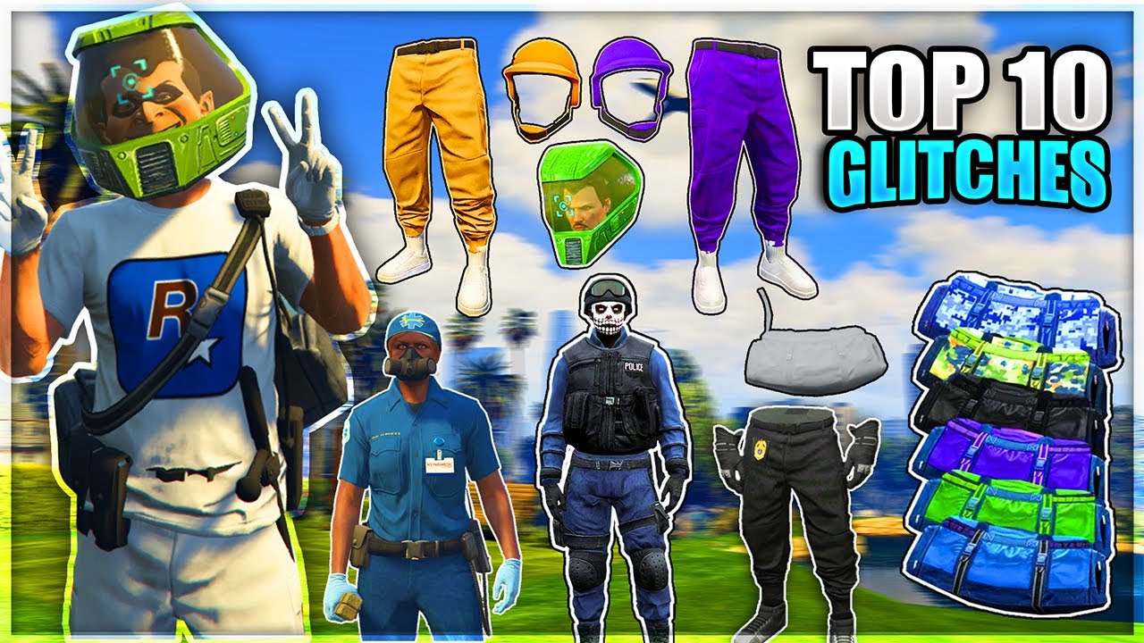 ✅NUEVO METODO TOP 10 GLITCHES! GTA ONLINE - Clothing Glitches GTA 5 Online AFTER PATCH! SOLO PS