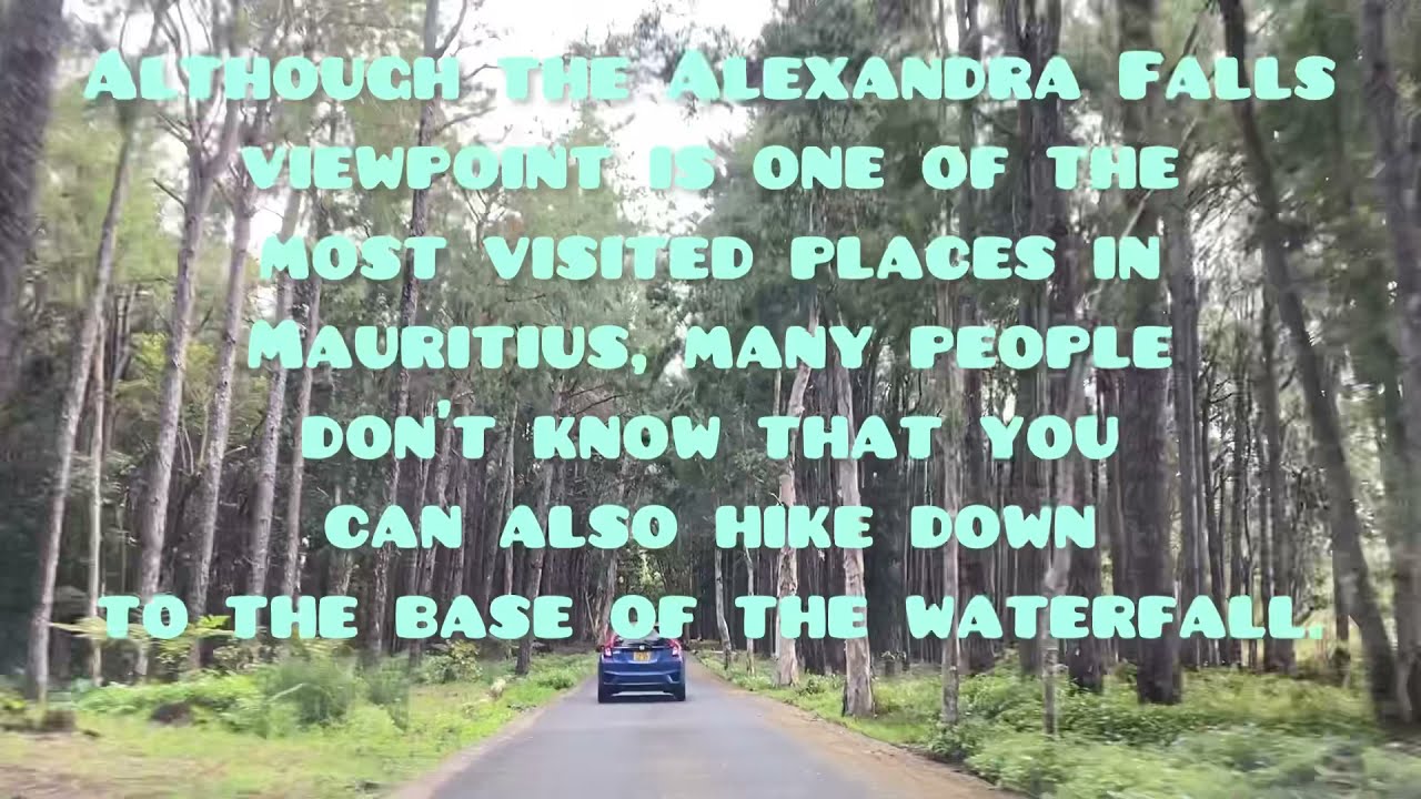 Alexandra Fall,Mauritius,beautiful fall with hike and breathtaking scenery