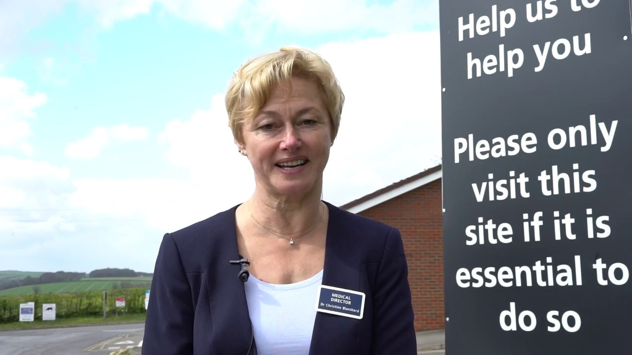 A message from Dr Christine Blanshard
