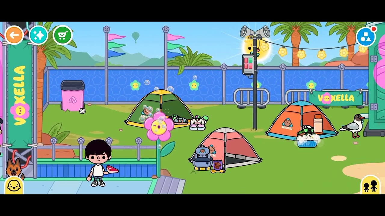 Jogando toca Life