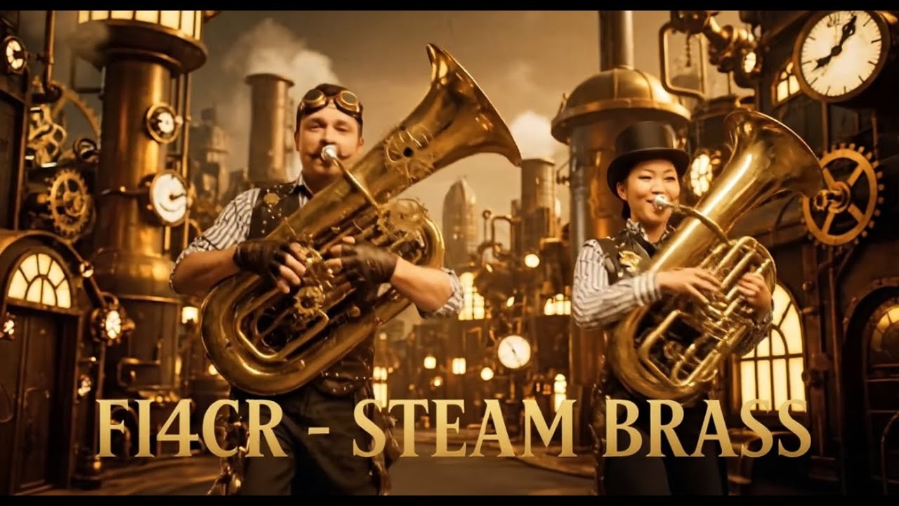 fi4cr - Steam Brass | 1 Hour Mechanical Carnival (Balkan Tech House)