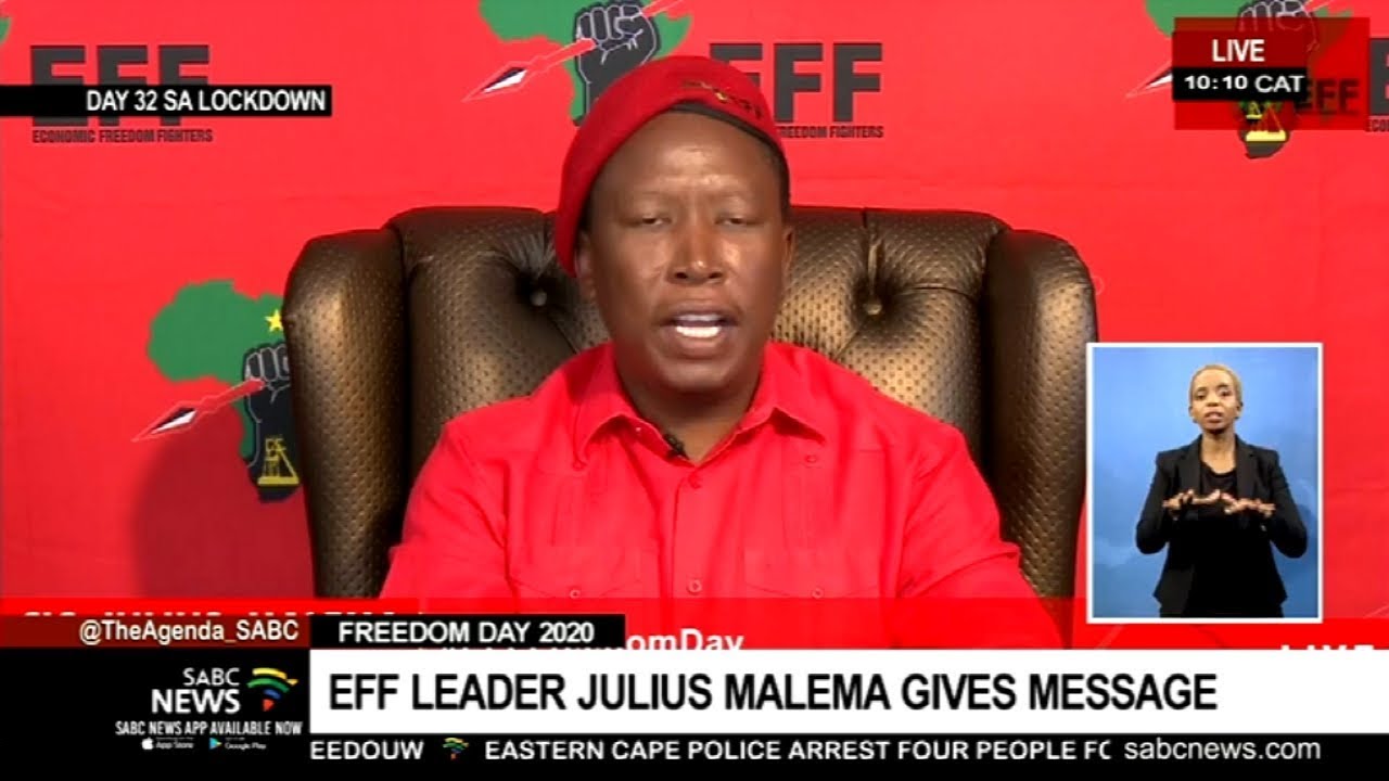 EFF 2020 FREEDOM DAY MESSAGE, 27 April 2020