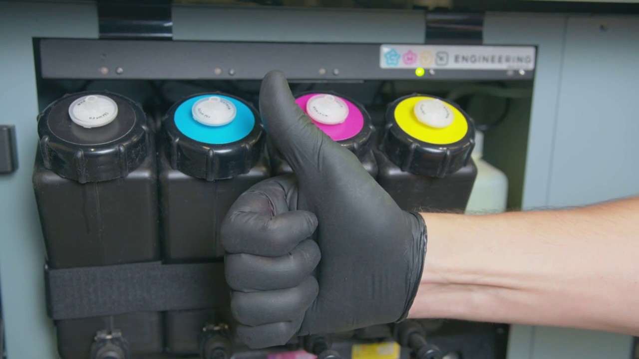 How to Install a Bulk Ink System (CIS) in an Oce Arizona or a FujiFilm Acuity Flatbed UV Printer
