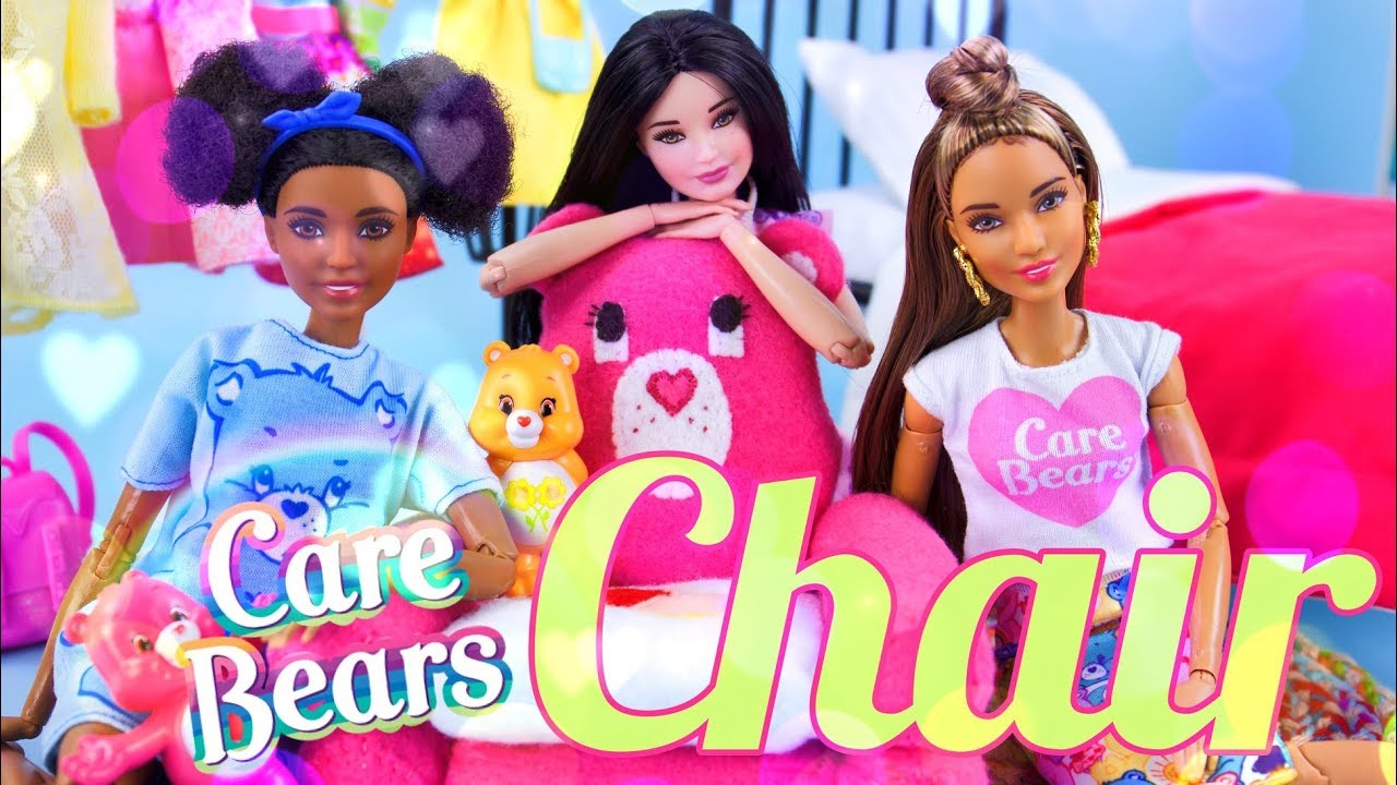 DIY - How to Make: Custom Care Bears Chair | SEWING CRAFT | Plush Soft Cozy Doll Chair