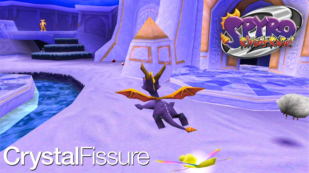 Текстурные хаки Spyro 2 — «Зимний лес» [В игре]