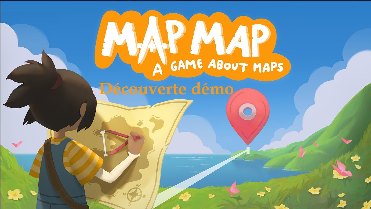 (demo)Map Map - a game about maps: Jouons les cartographeurs ! [LET'S PLAY FR]