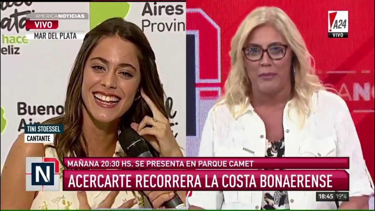 Tini Stoessel, entrevista completa desde Mar del Plata | A24