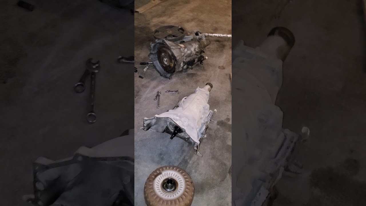 GMC 1500 97 to 98 transmission swap 4L60E