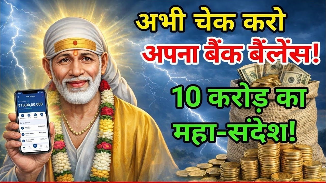 साईं बाबा की कृपा: बदल सकती है आपकी तक़दीर#divine #hinduguru #saibaba 