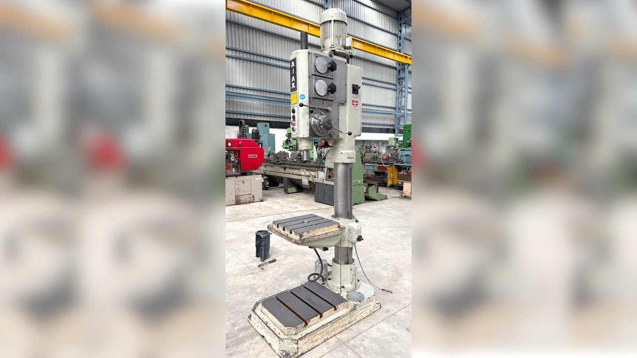 All-Geared Pillar Drilling Machine - Ajax England - 40 mm Capacity