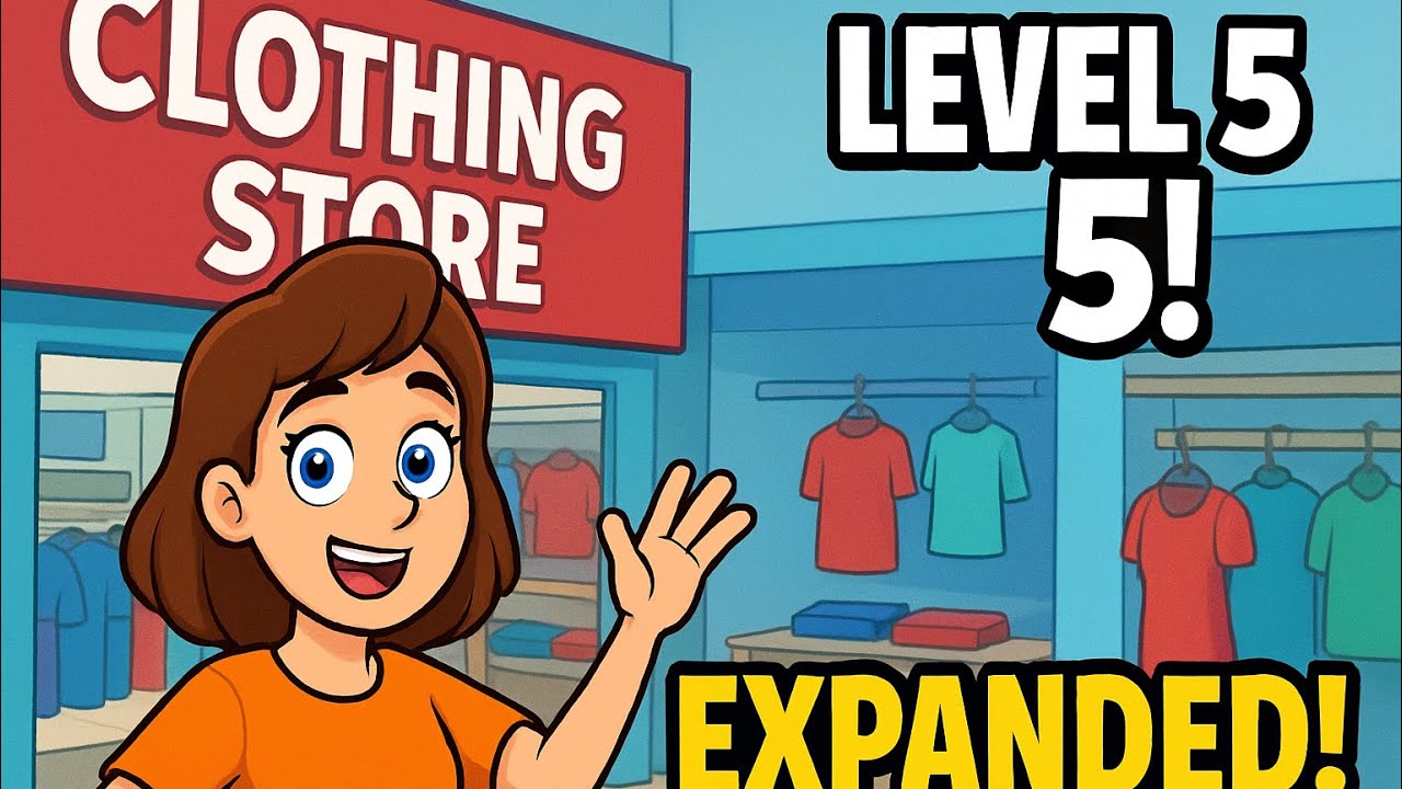 We Hit MALL LEVEL 5! Huge Clothing Store Expansion | Mall Simulator