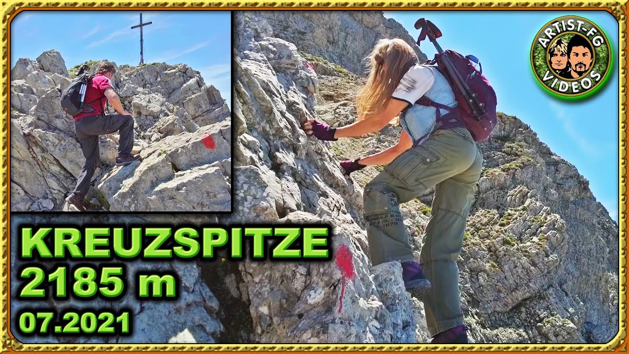 KREUZSPITZE (2185m) Ammergauer Alpen 07.2021