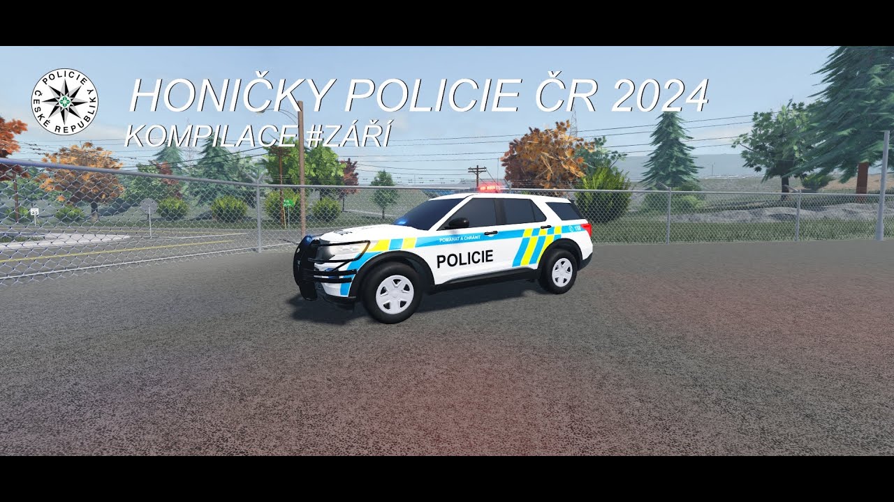 Prague RP | Honičky Policie ČR 2024 | Kompilace – září