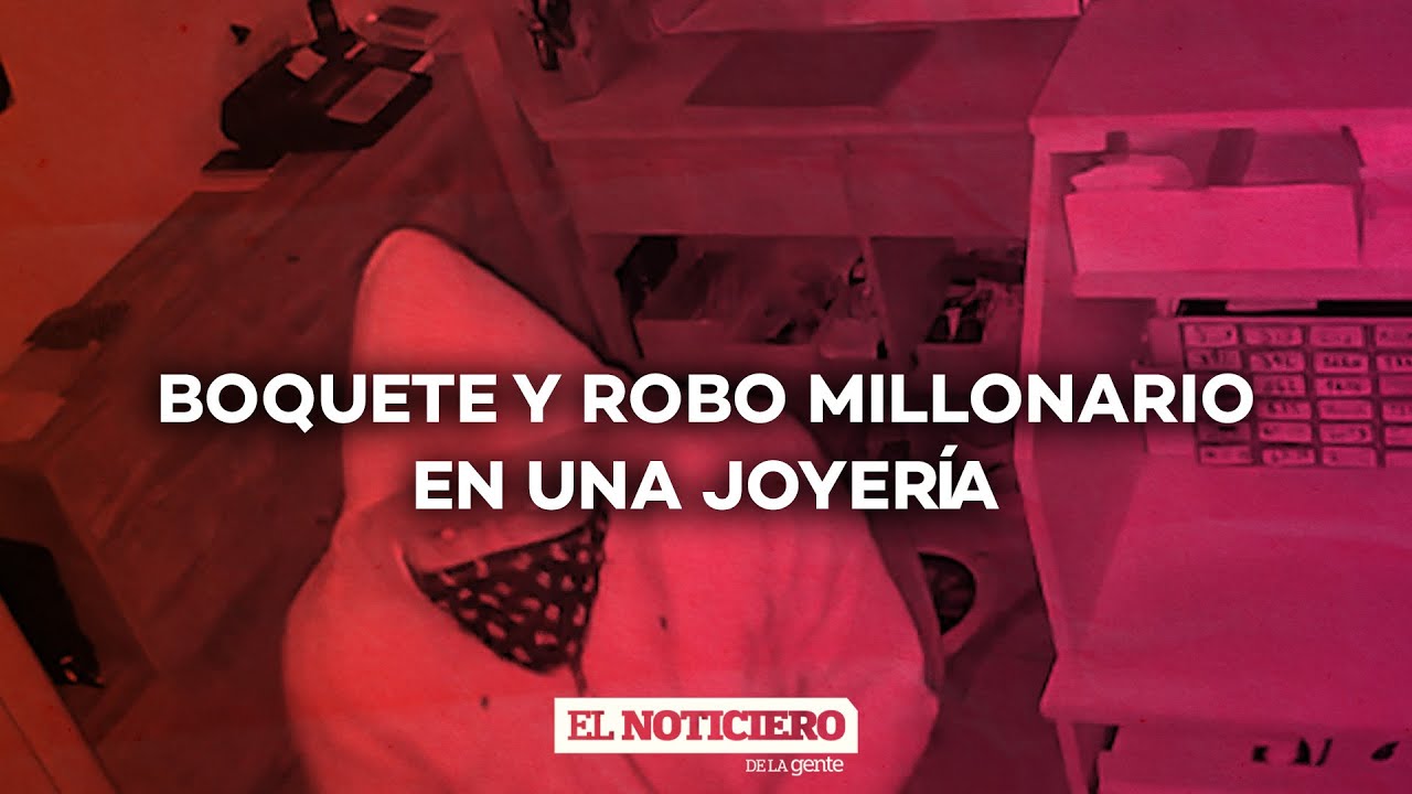 BOQUETEROS ROBARON una JOYERÍA en QUILMES #ElNotidelaGente