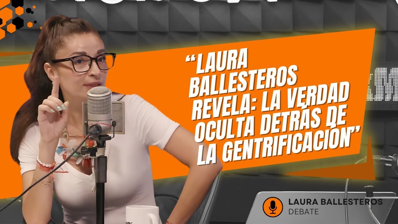 &iquest;Progreso o Desplazamiento? | Laura Ballesteros debate en MVS con Luis C&aacute;rdenas