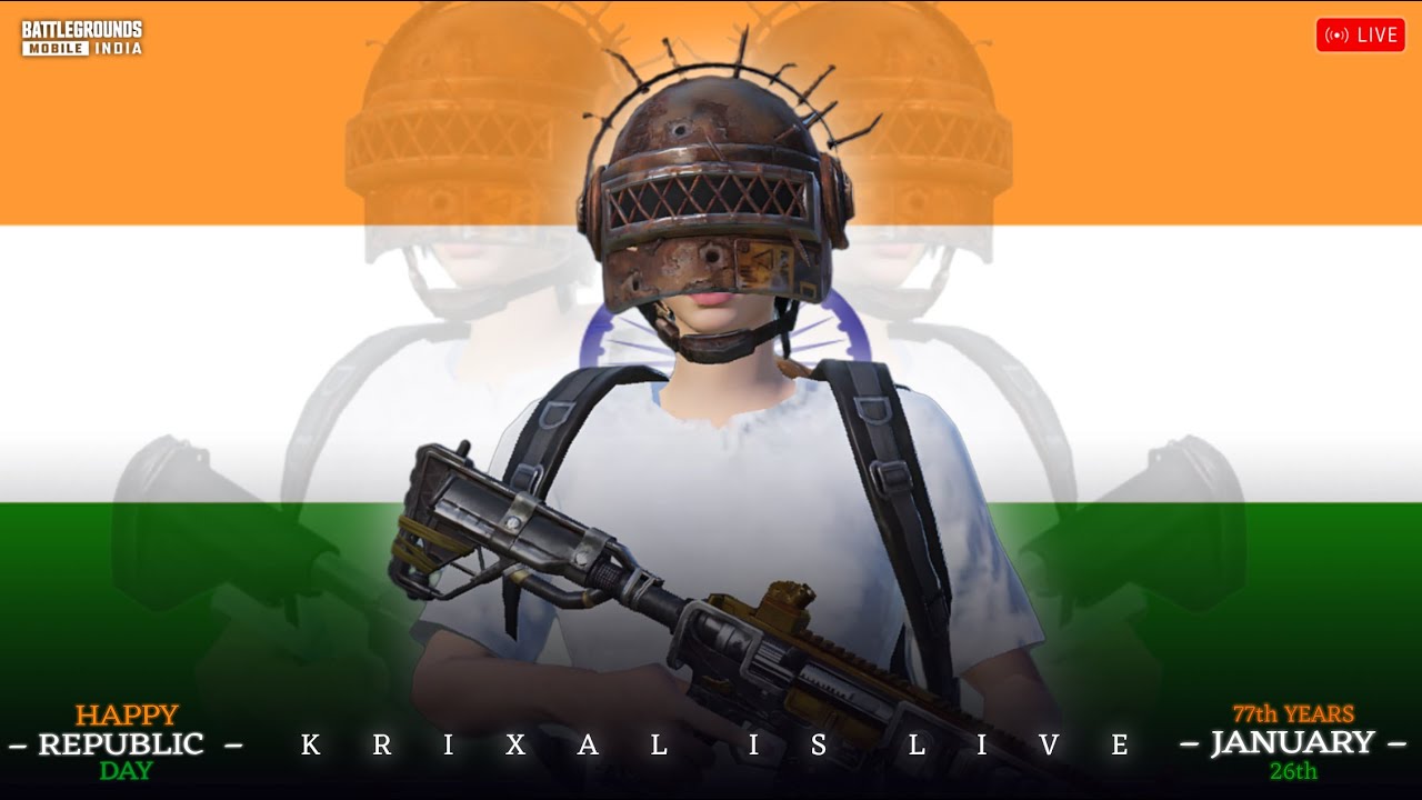 HAPPY REPUBLIC DAY LIVE 🇮🇳 | BGMI 4.2 UPDATE WITH RANK PUSH | BGMI LIVE | KRIXAL | BGMI!!