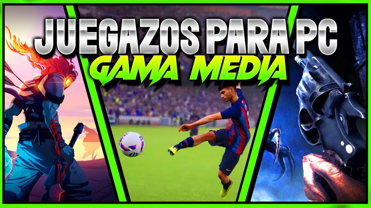 🎮🏆 7 MEJORES JUEGOS para PC de MEDIOS REQUISITOS (4GB RAM) 🚀✅