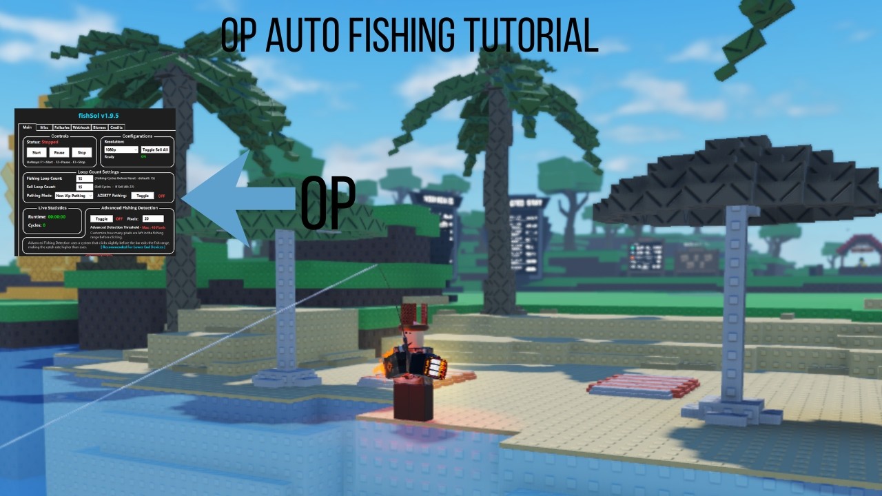 Sol's RNG| OP auto fishing MACRO tutorial