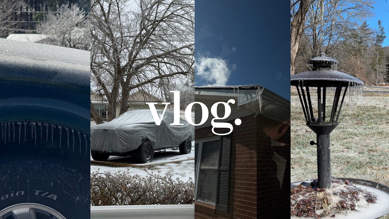 Первый опыт зимней бури 🇺🇸 | От дождя к льду ❄️