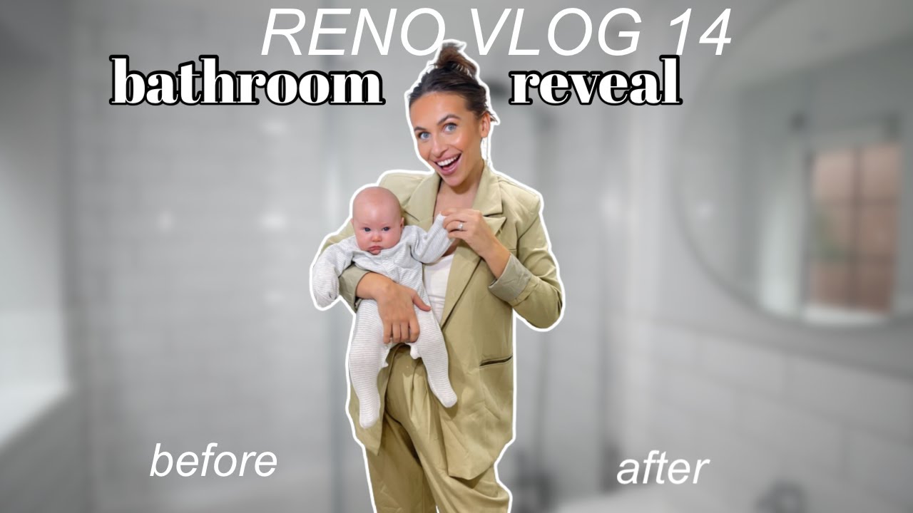 HOUSE RENOVATION UPDATES.. FINALLY SHOWING OUR BATHROOM TRANSFORMATION!! Before & After!!! Ad