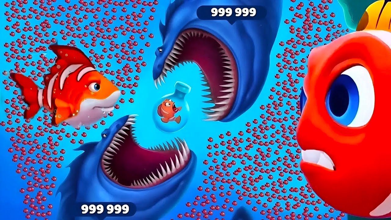 Fishdom 🐟 Monster Shark Extreme Attack 🔥 Fish Rescue from Monster Shark 🦈 Fishdom Ads Level 298