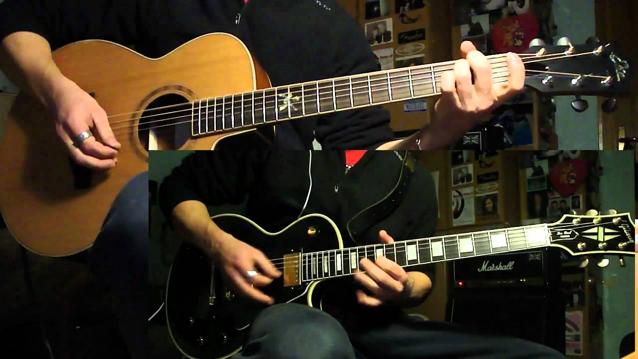 Anouk - Nobody's Wife Guitar solo cover