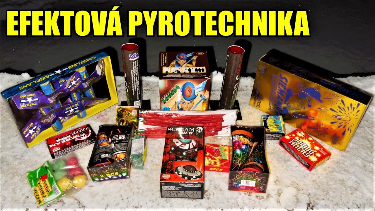 MEGA ODPAL EFEKTOVÉ PYROTECHNIKY!
