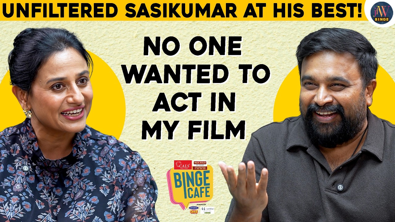 Sasikumar&rsquo;s Funniest Confession 😂 &ldquo;After Working with Director Bala & Ameer, Nothing Is Difficult!&rdquo;🔥
