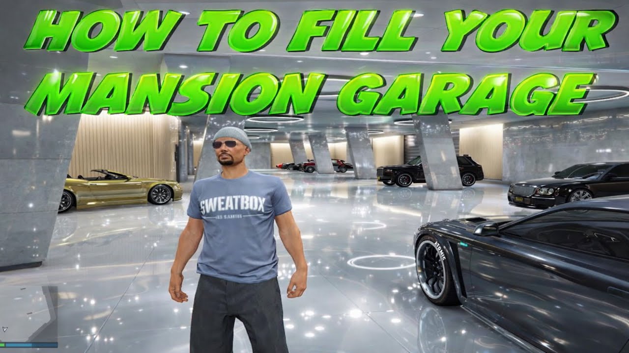 Как разместить машины в гараже особняка в GTA Online
