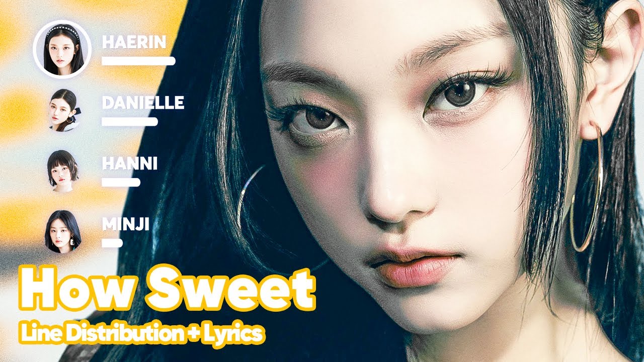 NewJeans - How Sweet (Line Distribution + Lyrics Karaoke) PATREON REQUESTED