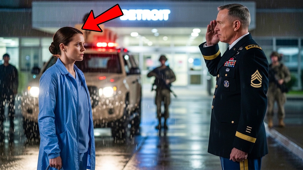 A Quiet Nurse Finished Her Shift — Then the Army General Called Her by Her Rank
