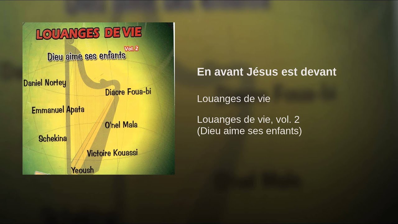 En avant Jésus est devant