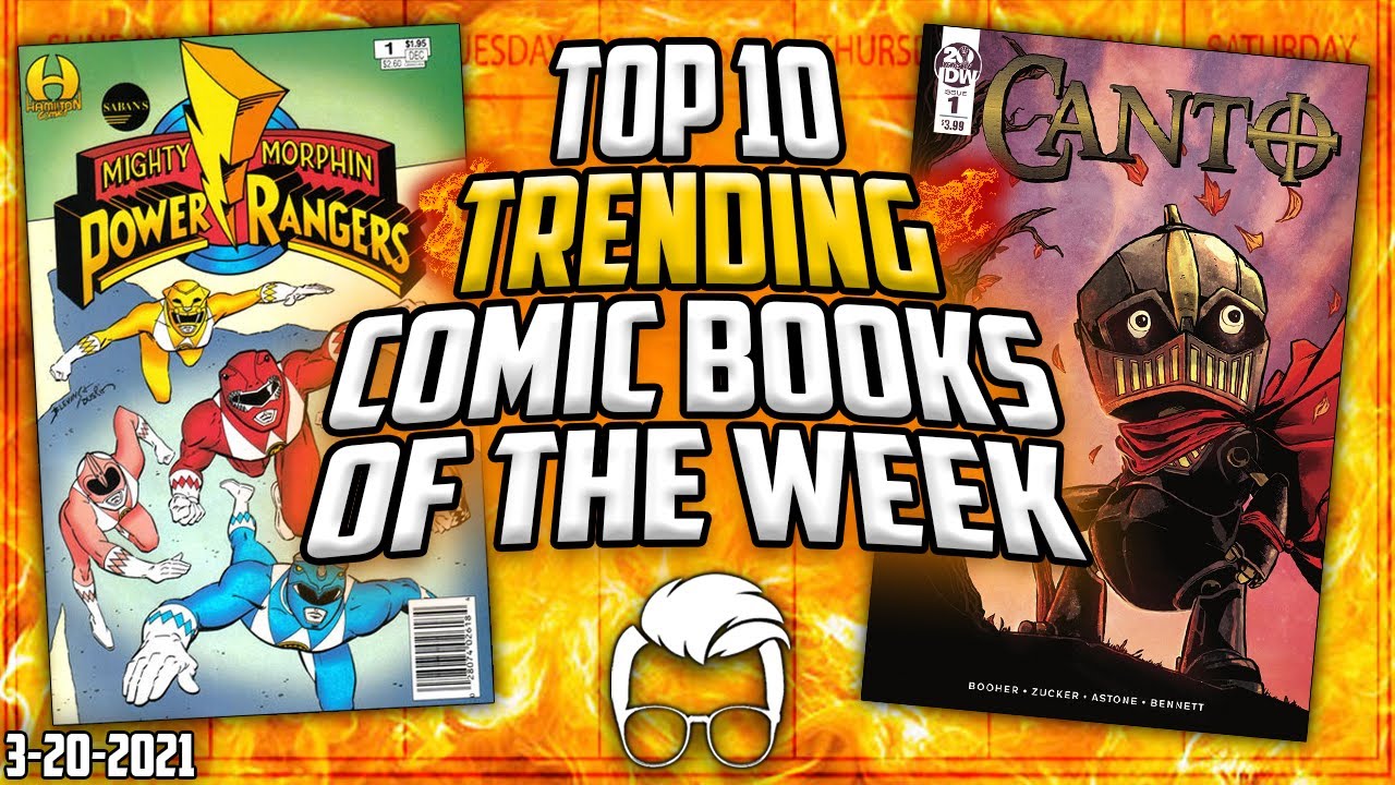 The TOP 10 Trending Comic Books in the Market this Week! // ft. MillGeekComics #KeyCollectorComics