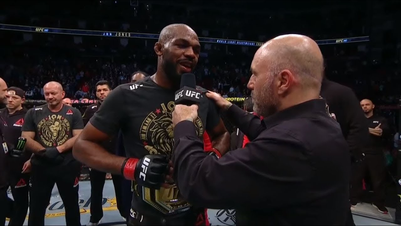 UFC 247: Jon Jones and Dominick Reyes Octagon Interview
